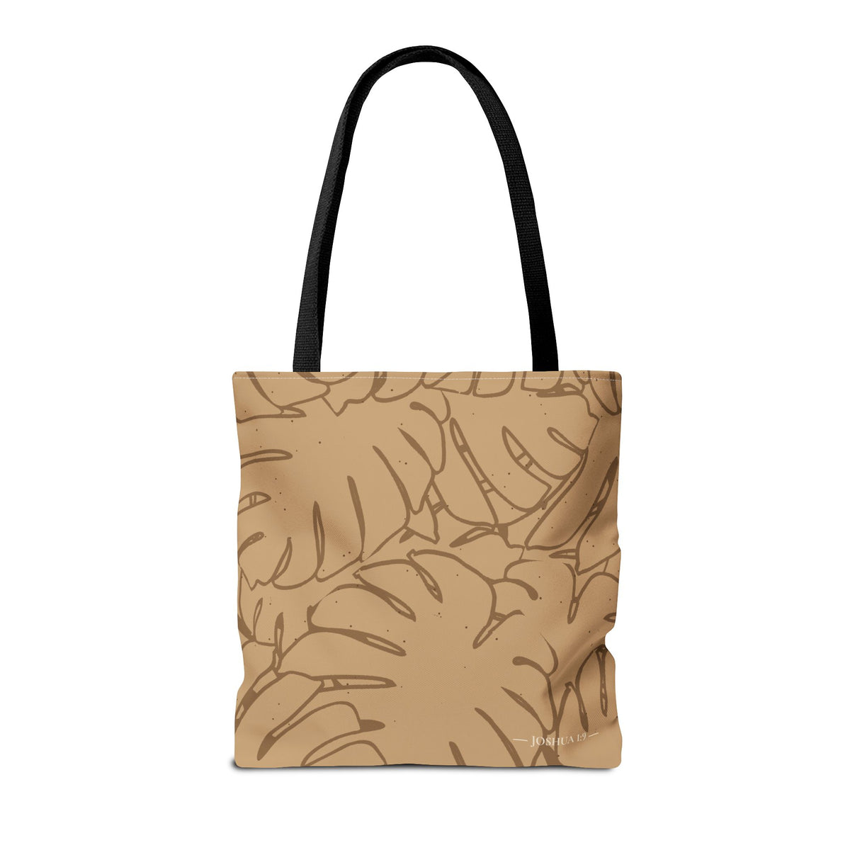 Monstera Canvas Tote- Sand