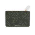 Monstera Mini Clutch Bag — Olive
