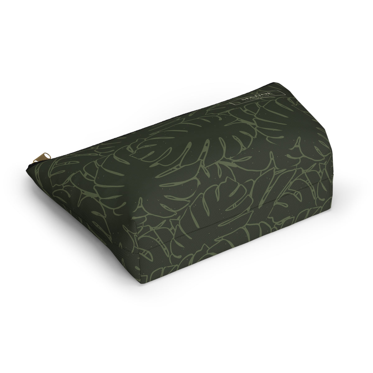 Monstera Everything Pouch- Olive
