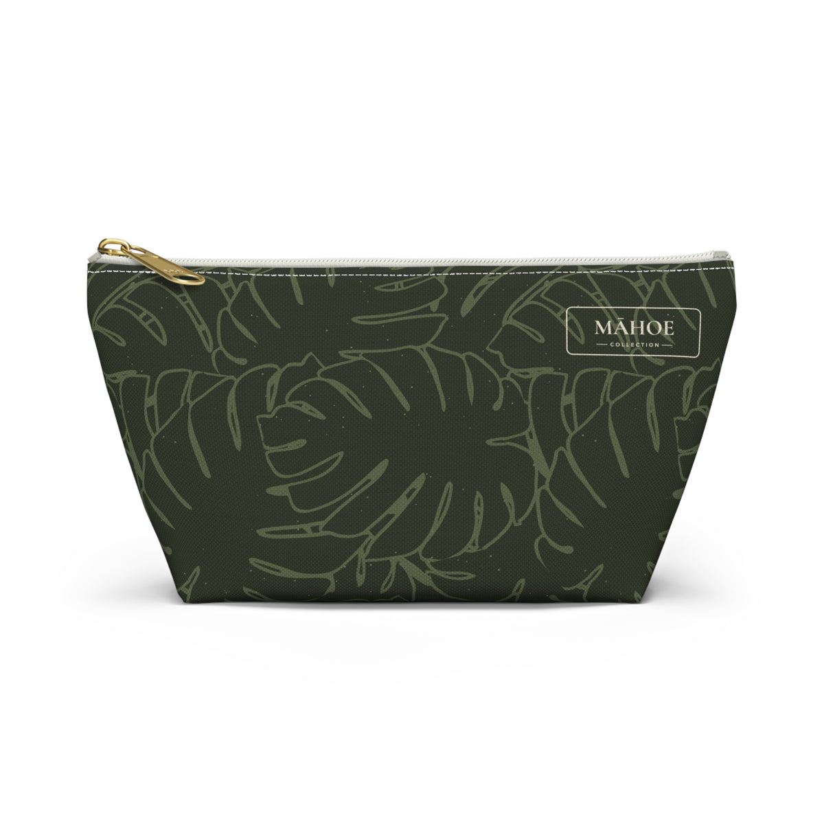 Monstera Everything Pouch- Olive